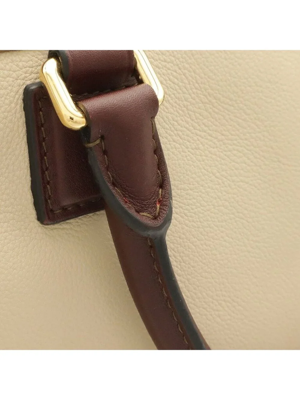 Loewe Amazona 36 Anagram Mini Boston Bag Tricolor Leather Beige Mocha Brown